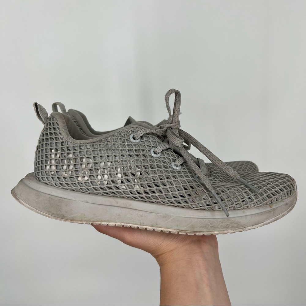 NoBull Project Mesh Runner Running Sneakers in Arctic Grey